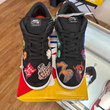 Load image into Gallery viewer, NECKFACE X DUNK LOW PRO SB &#39;BLACK&#39; *Sz14*